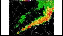 Lines: Indicate fast-moving squall lines with violent winds and heavy precipitation.