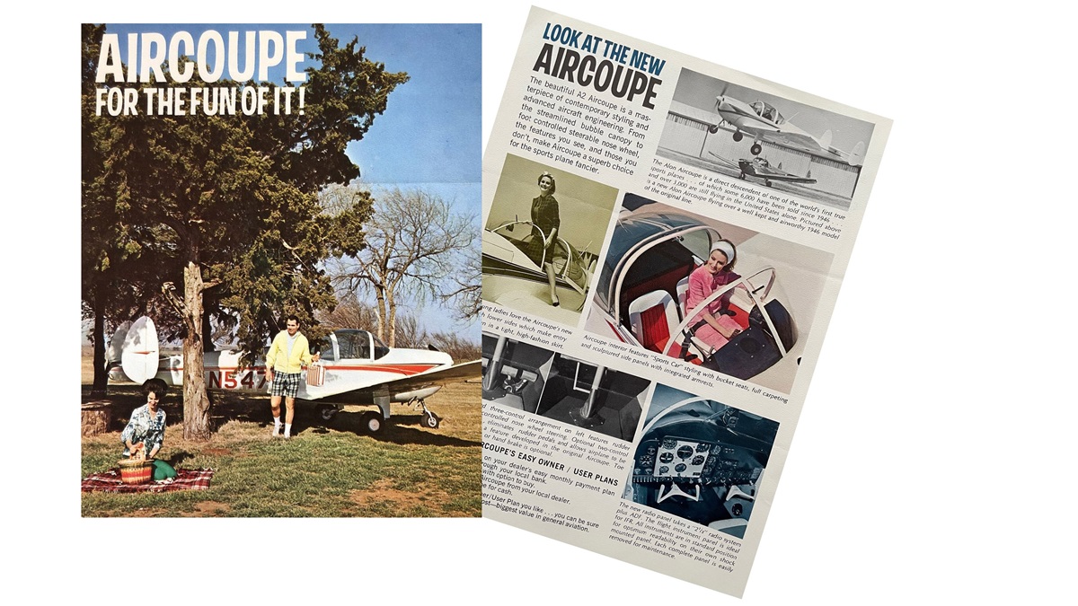 1968 Alon A2A Aircoupe