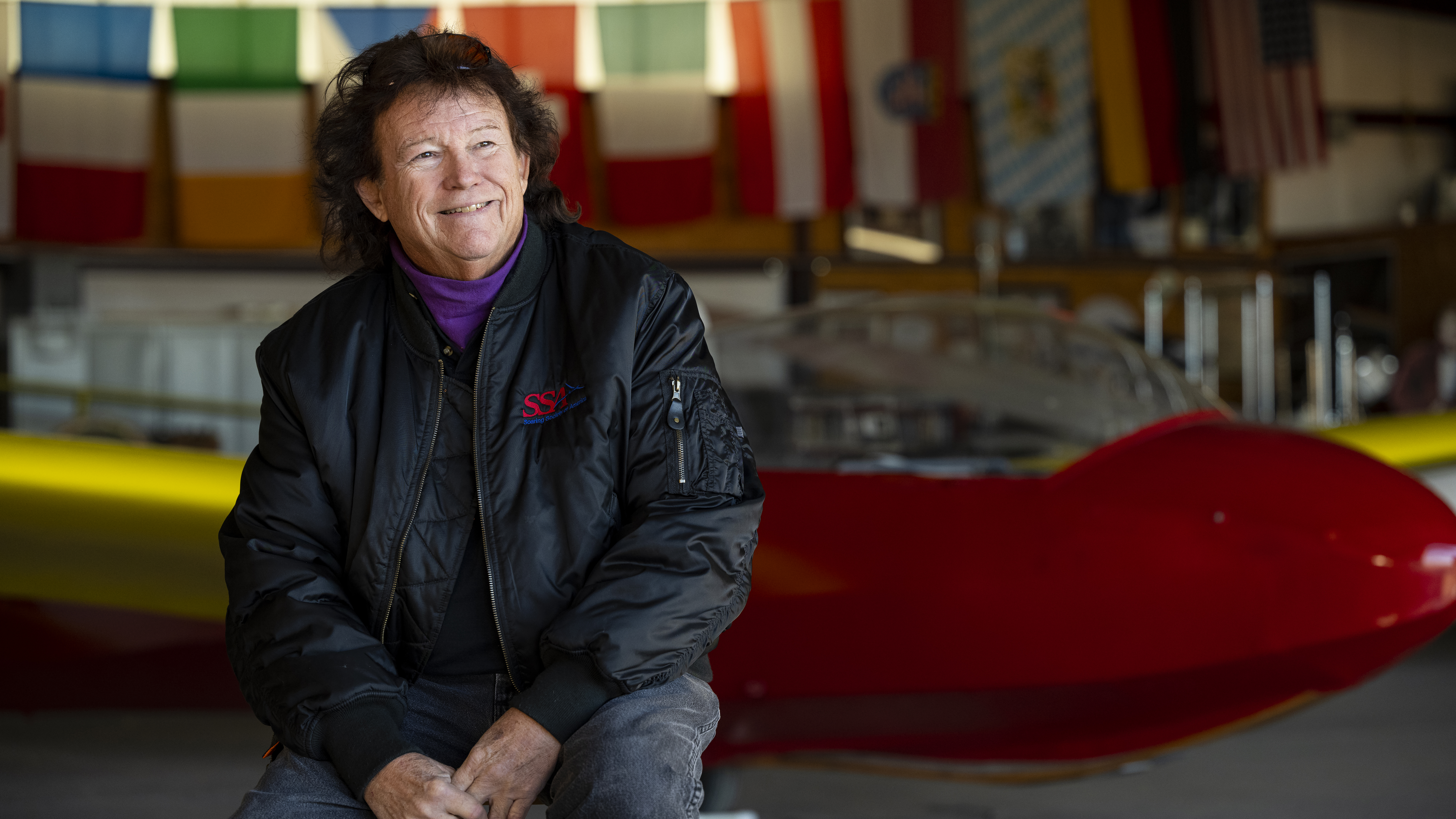 Glider pilot Burt Compton has introduced scores of sailplane pilots to general aviation flying from his school at Marfa Municipal Airport in the Big Bend area of Texas, December 20, 2021. Photo by David Tulis