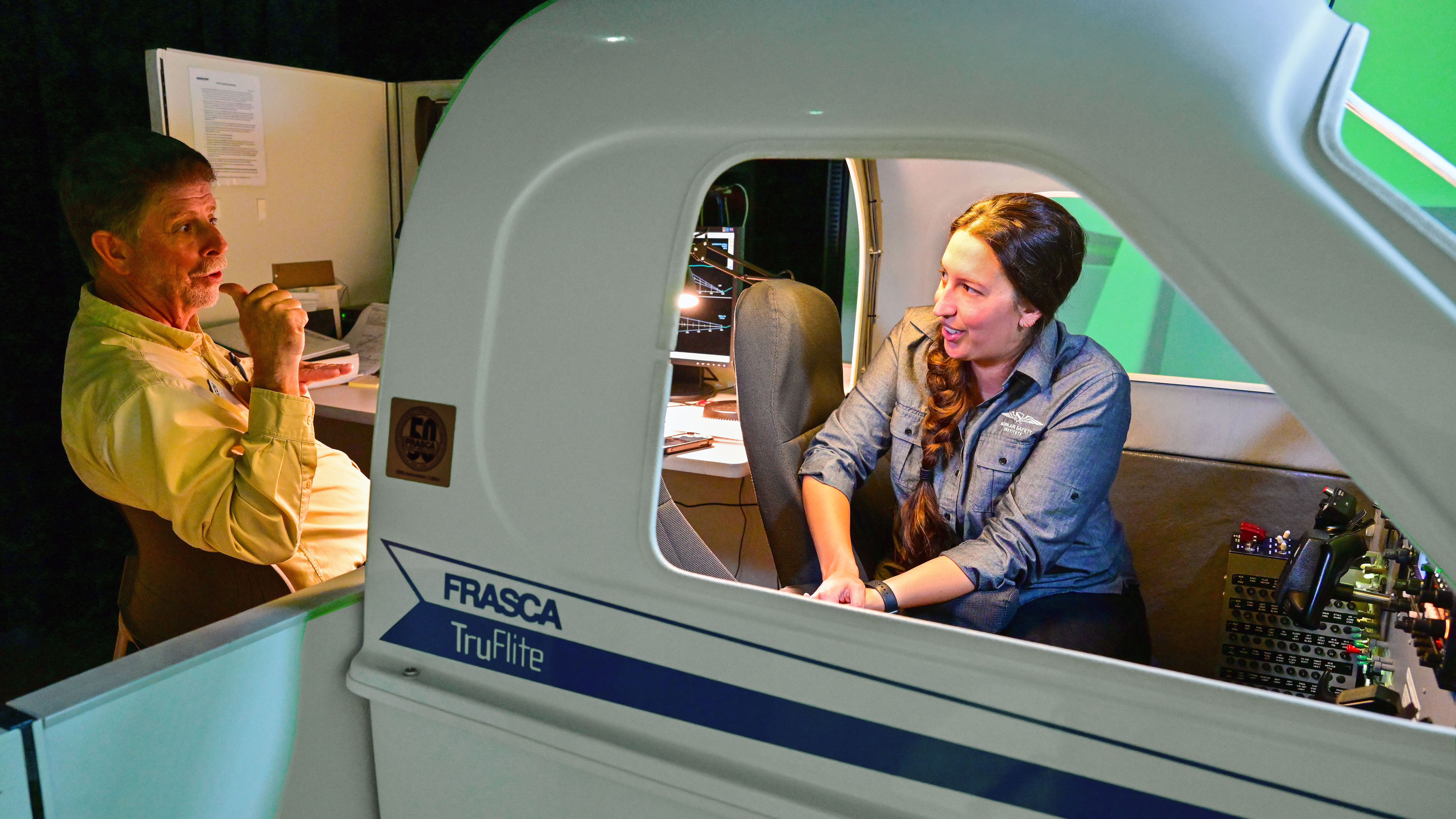 Debriefing an abnormal procedure mid sim session.