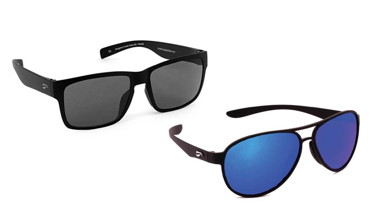 Glasses with top lift up lenses