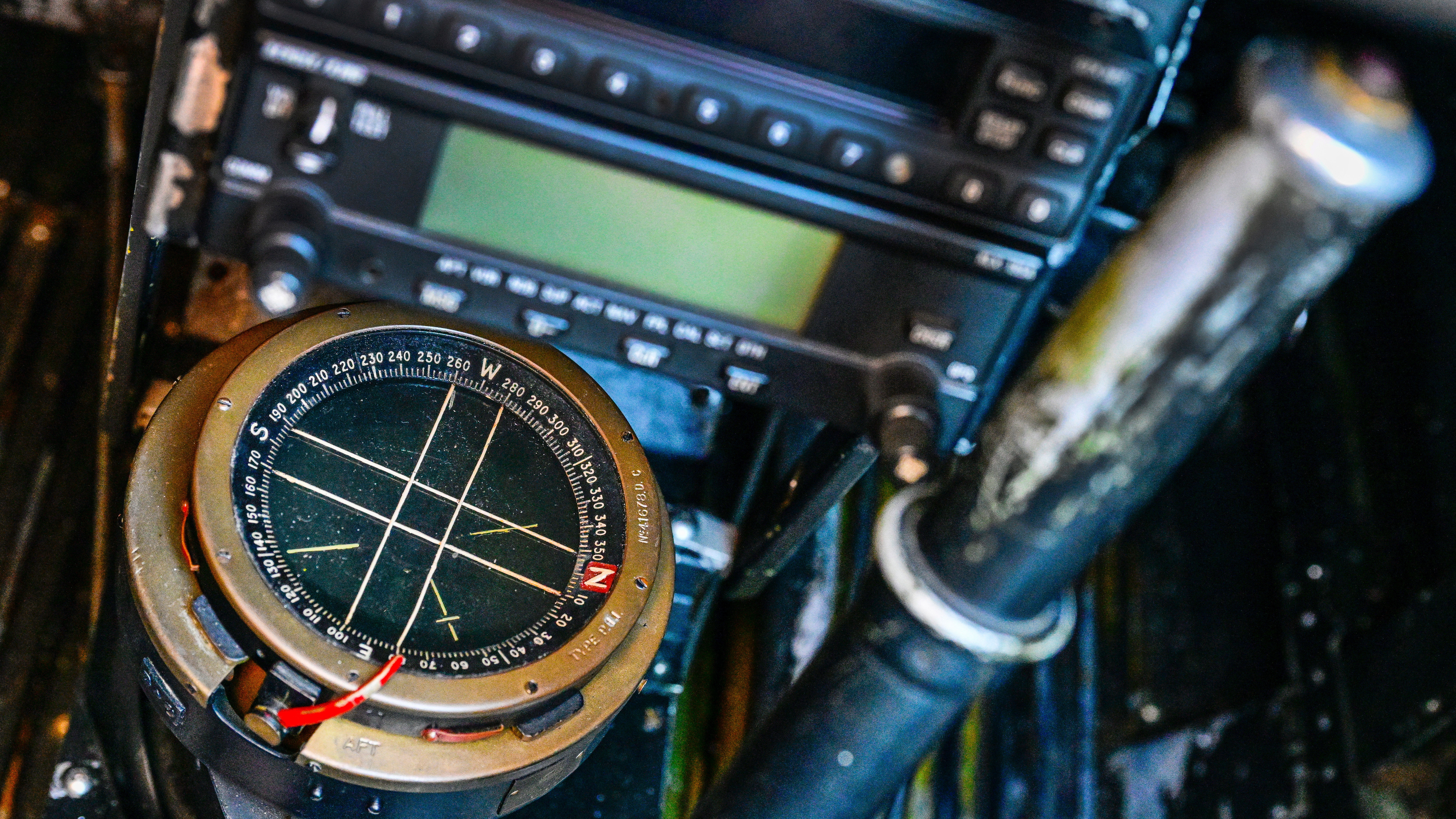 The compass is worthy of a steamship.