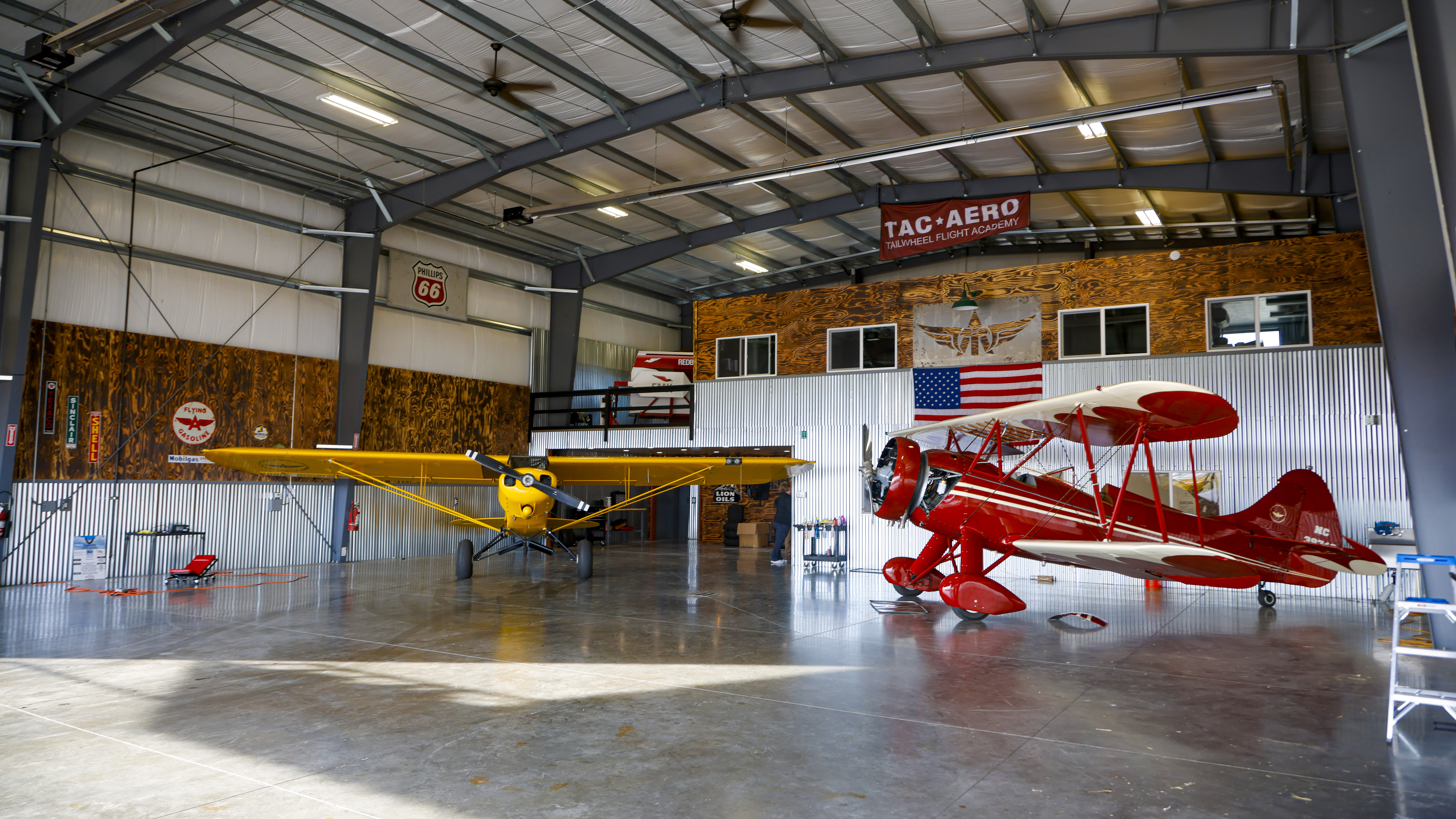The TacAero FBOs in the Pacific Northwest are located at Ken Jernstedt Airfield (4S2) in Hood River and the Columbia Gorge Regional Airport (DLS) in Dallesport, Washington.