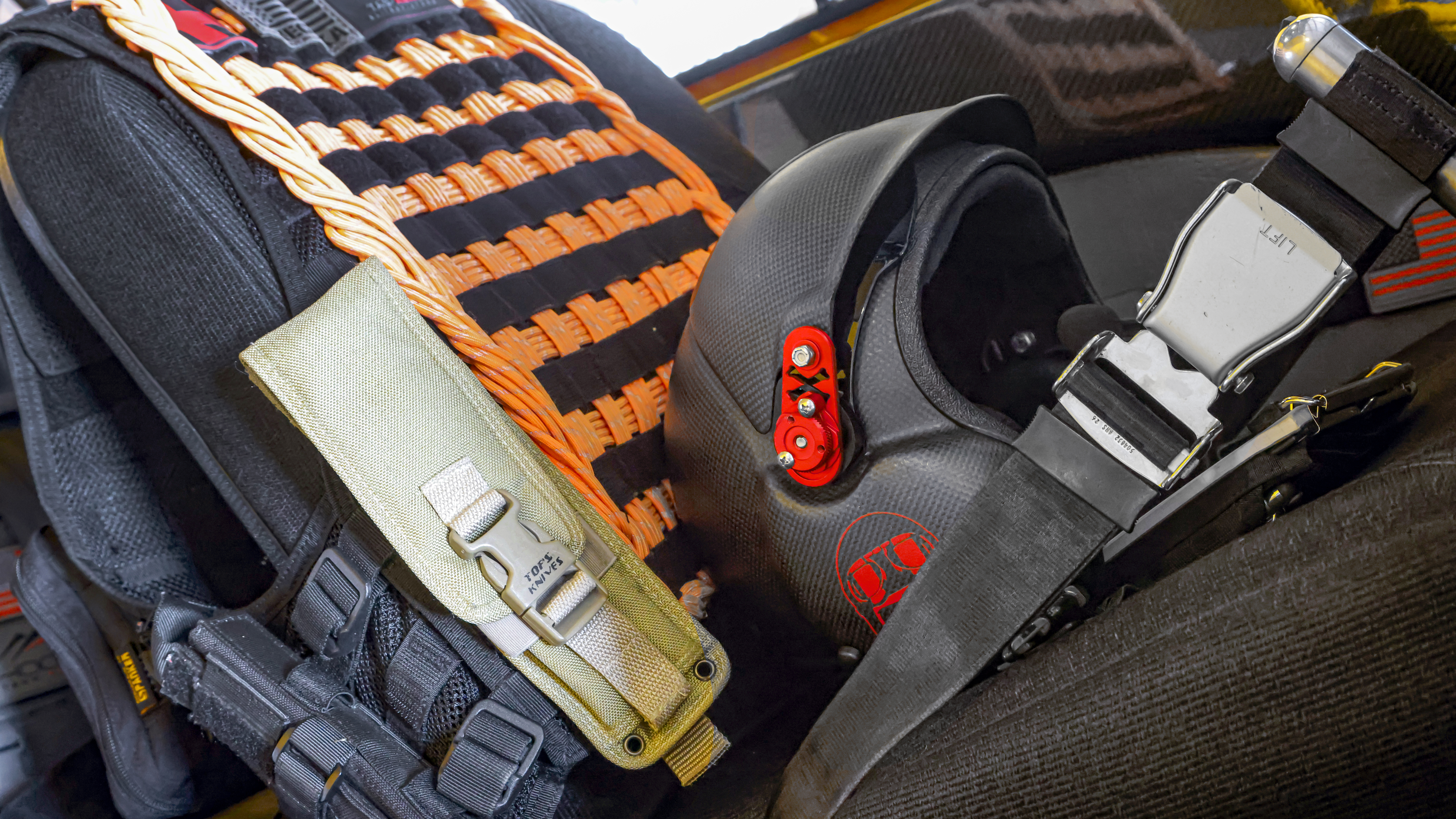 TacAero recommends the use of helmets in backcountry flying.
