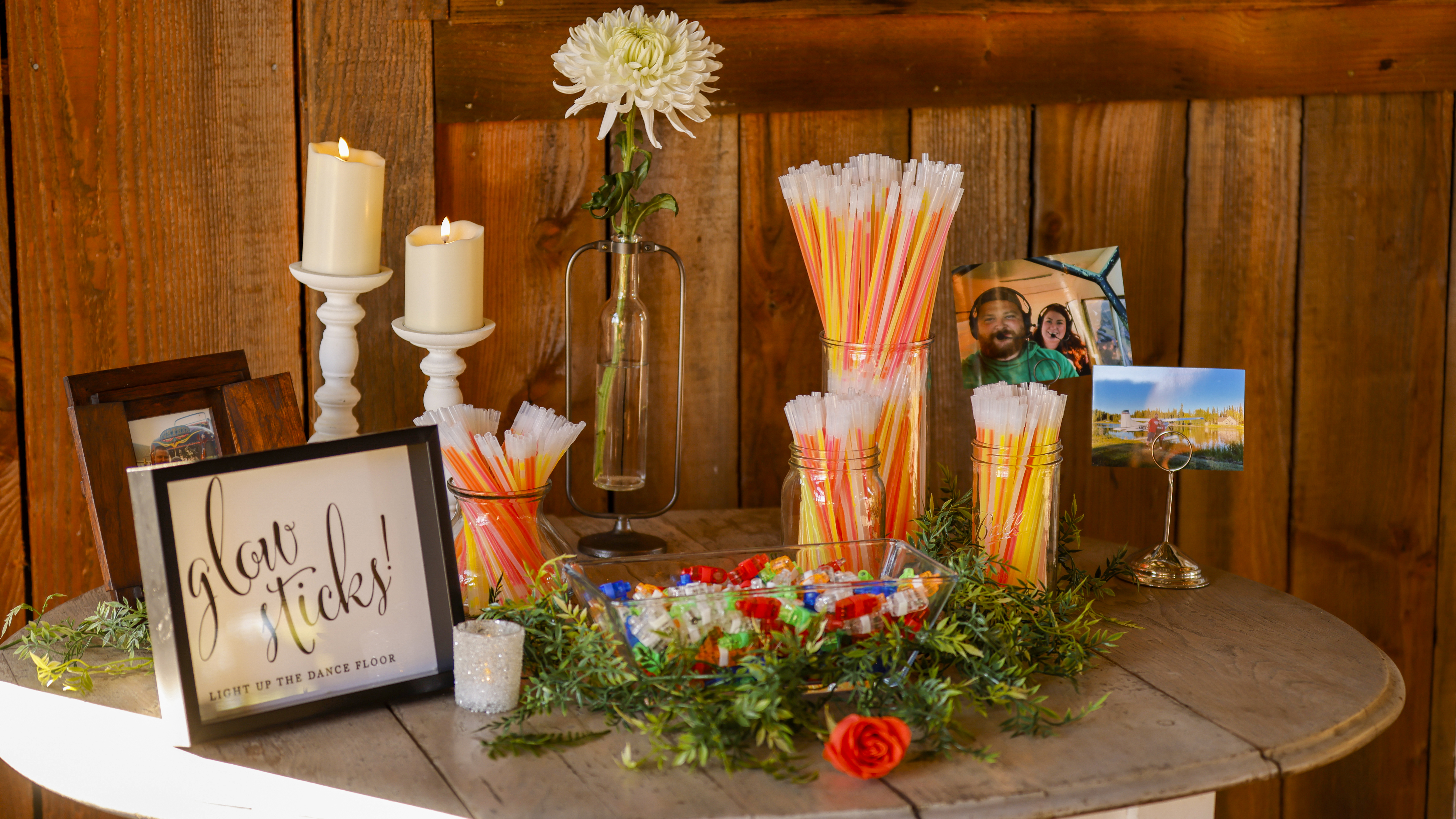 Wedding paraphernalia
