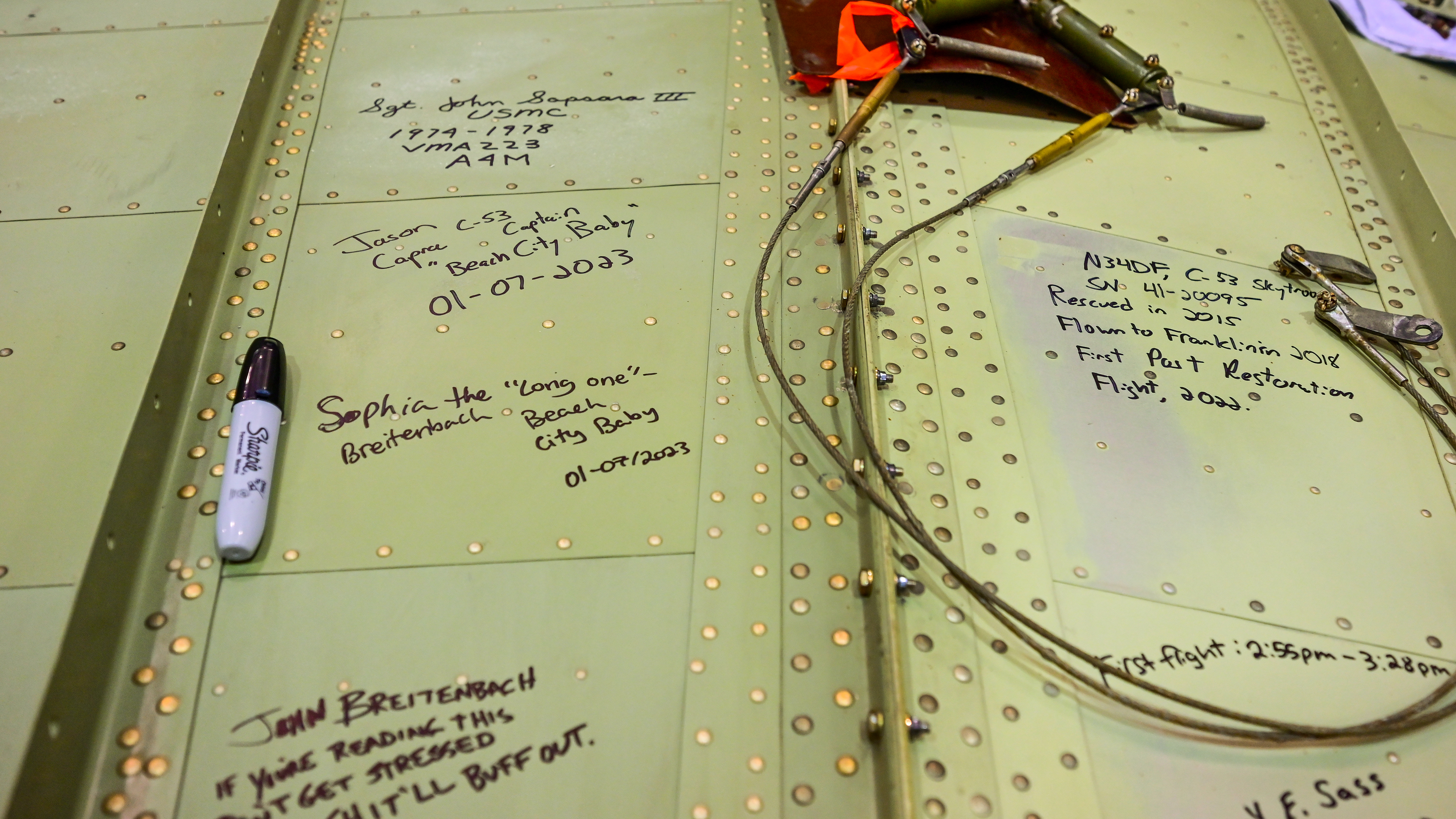 ...which was installed in early 2023.