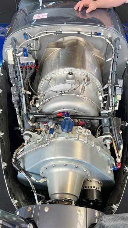 The Turbotech TP-R90 turboprop mixes intake air with the heat of exhaust gases to reinject it into the combustion chamber and reduce fuel burn. (Tom Horne)