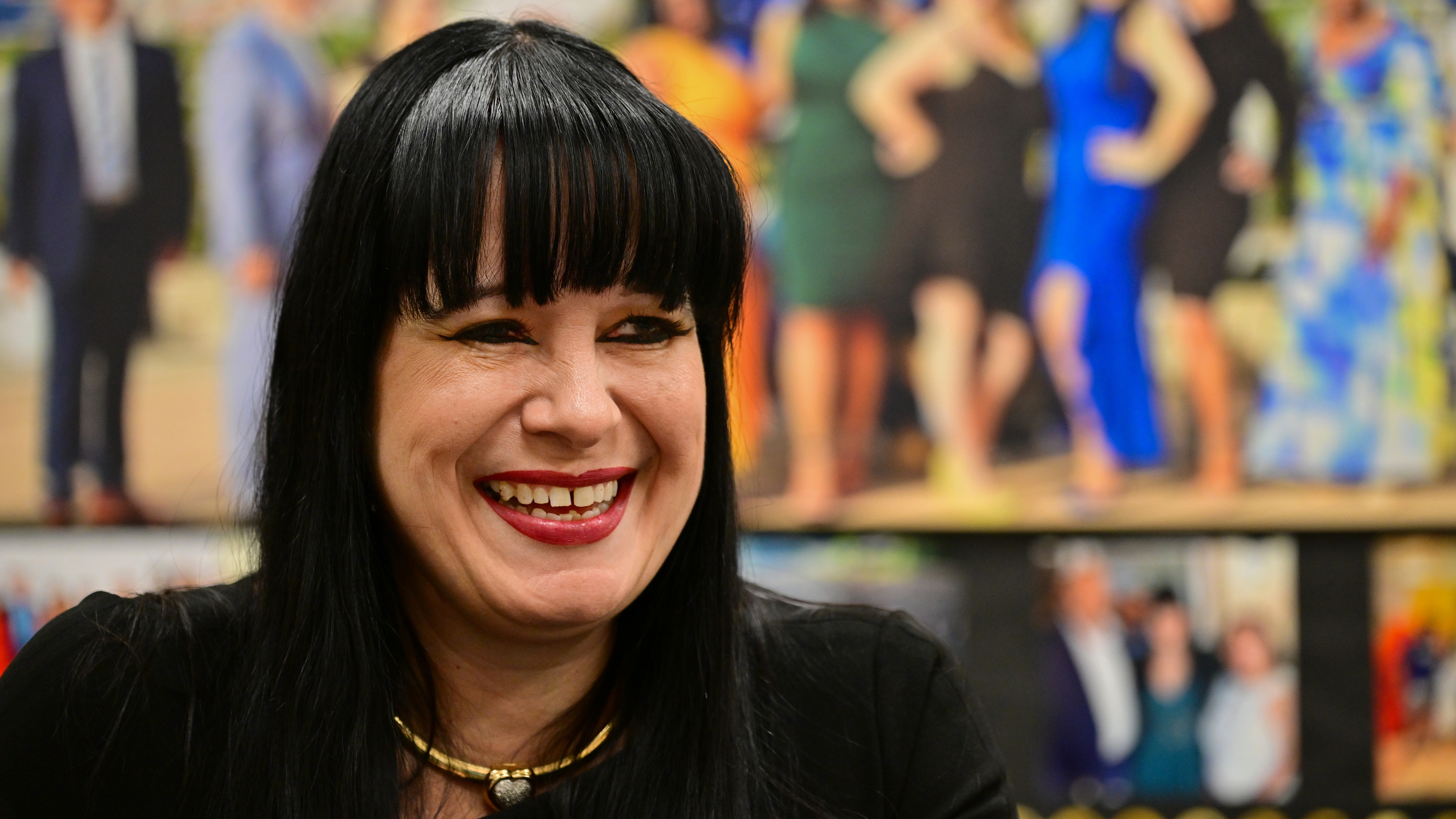 Principal Yecenia Cardoza Delarosa is an enthusiastic  champion of the aviation program at her  high school. 
