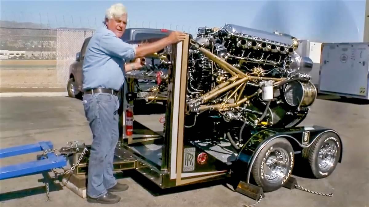 Leno with a Merlin engine.
