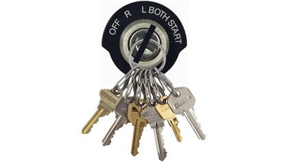This is a great way to accelerate wear of your mag switch and ignition key. Don't do it.