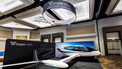 Whisper Aero offers a new propulsion technology in its Whisper Jet design.