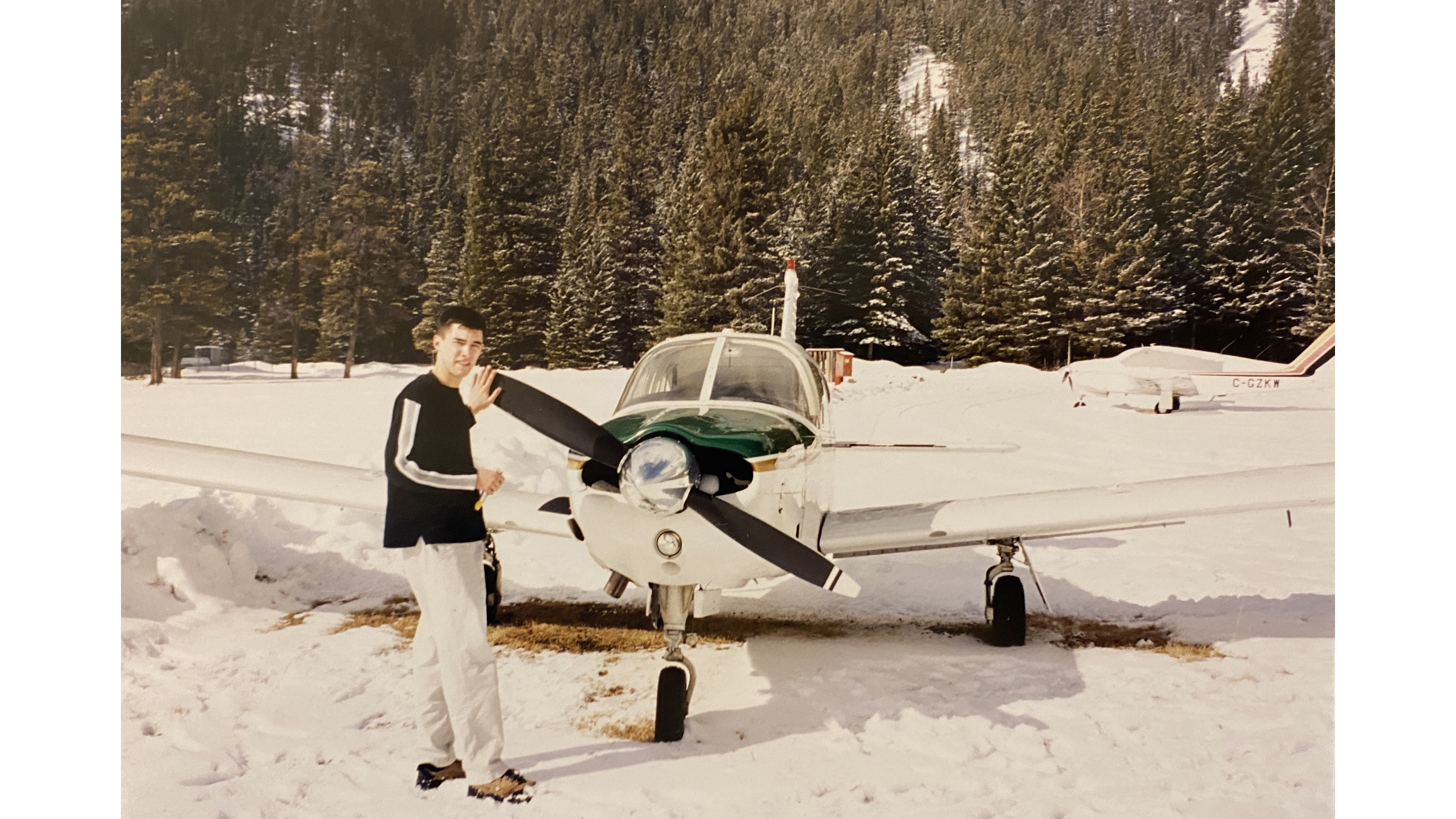 Painting from a drone perspective