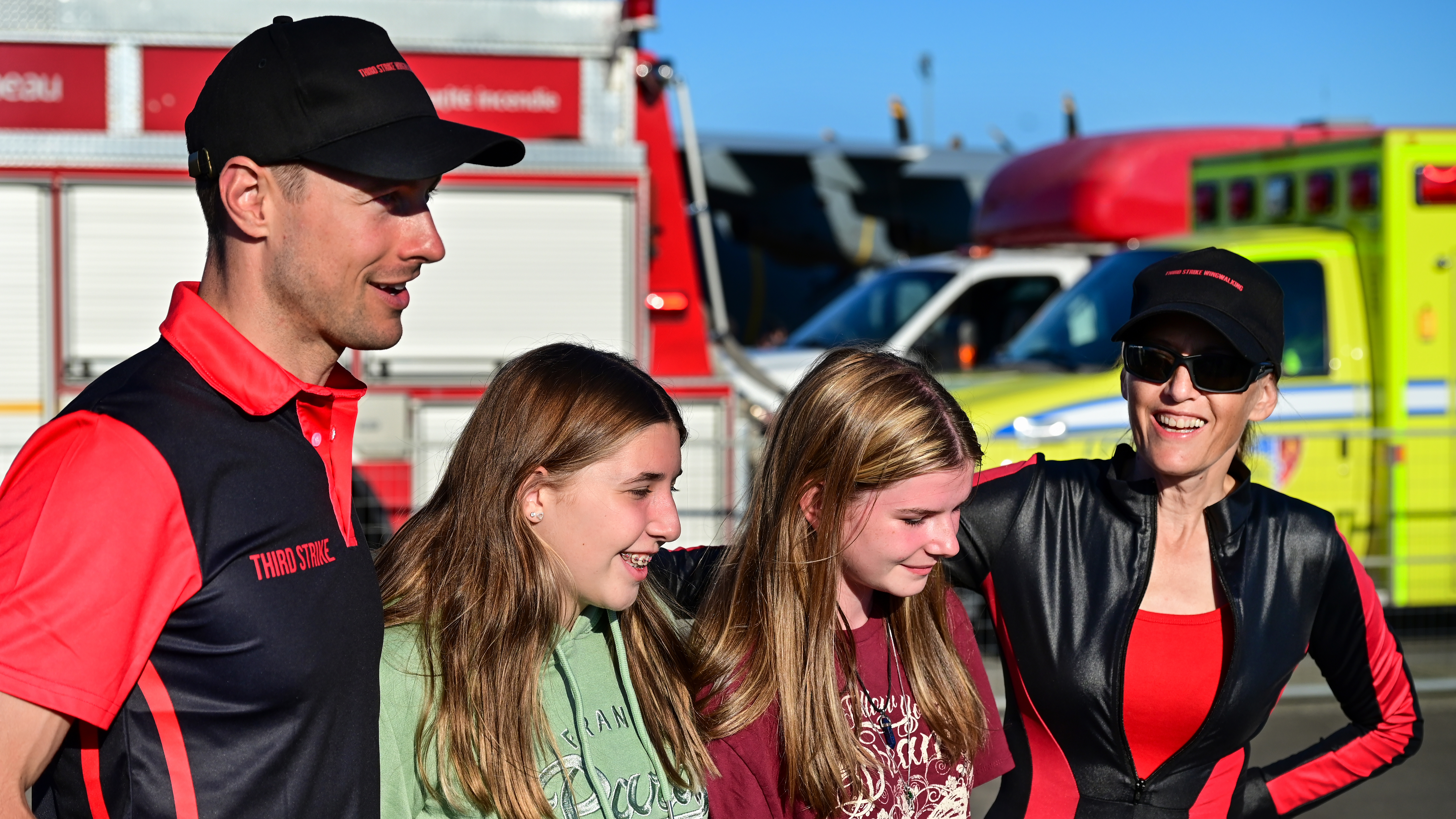 Pilot Sefan Trischuk joins Pilot with fans. Photography by David Tulis.