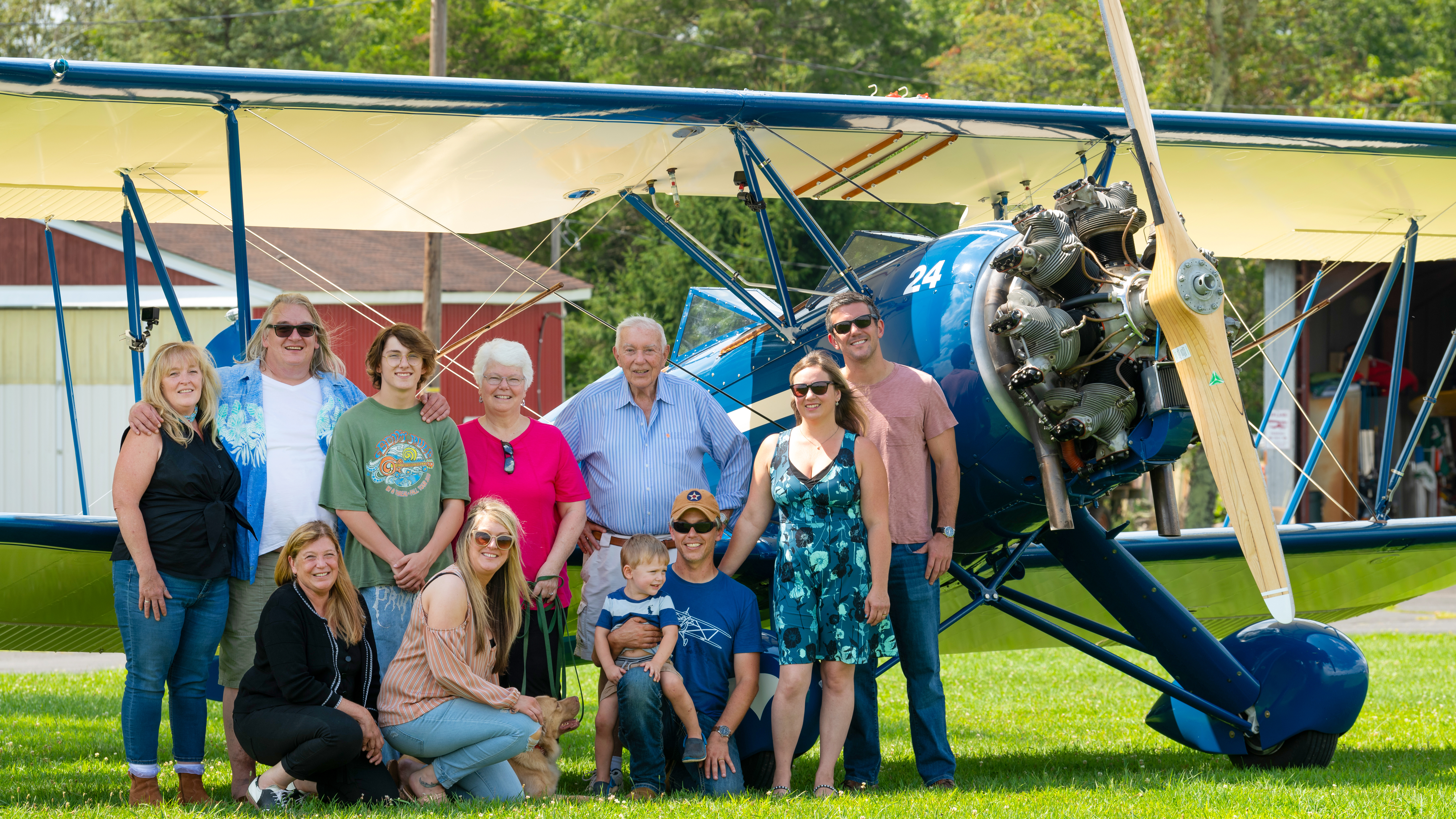 Tom Marden’s mother, father, brothers, sisters, and extended family came from all over the United States to celebrate the rebirth of NC29368.