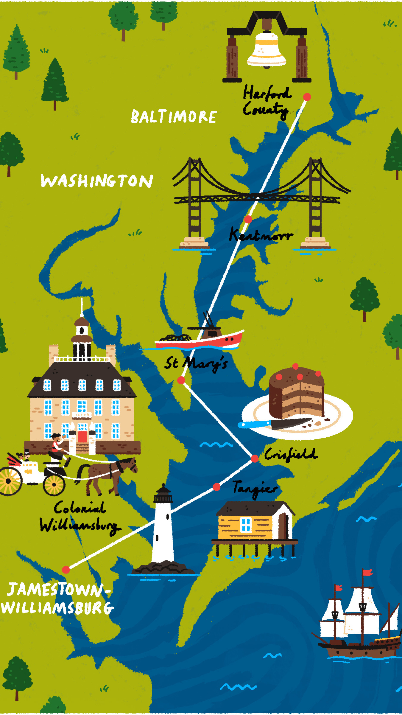 Fly with us around Chesapeake Bay