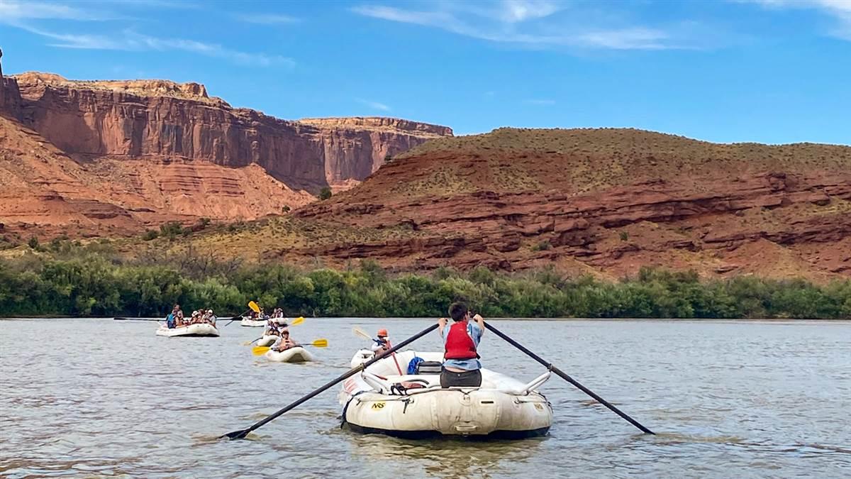 A day on the Colorado River. Photography by Sue Durio.