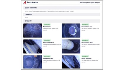 Borescope image repository report 2.