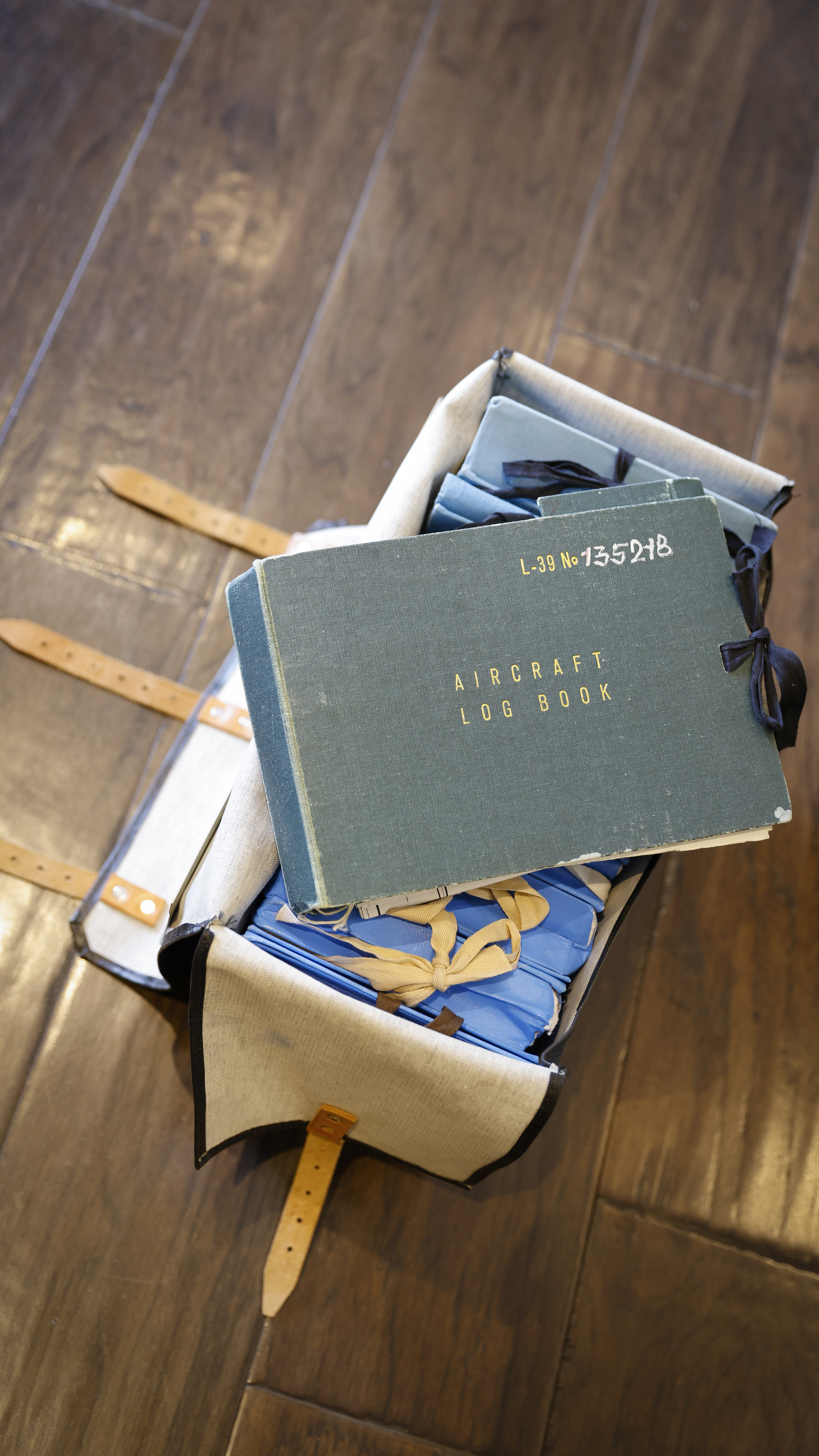 The original airframe logbooks date back to the airplane’s first flight near Prague.