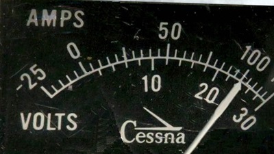 Understanding how the Cessna 310 volt-amp indicator works and what it indicates are key to diagnosing any potential problems. Photo courtesy of Mike Busch.