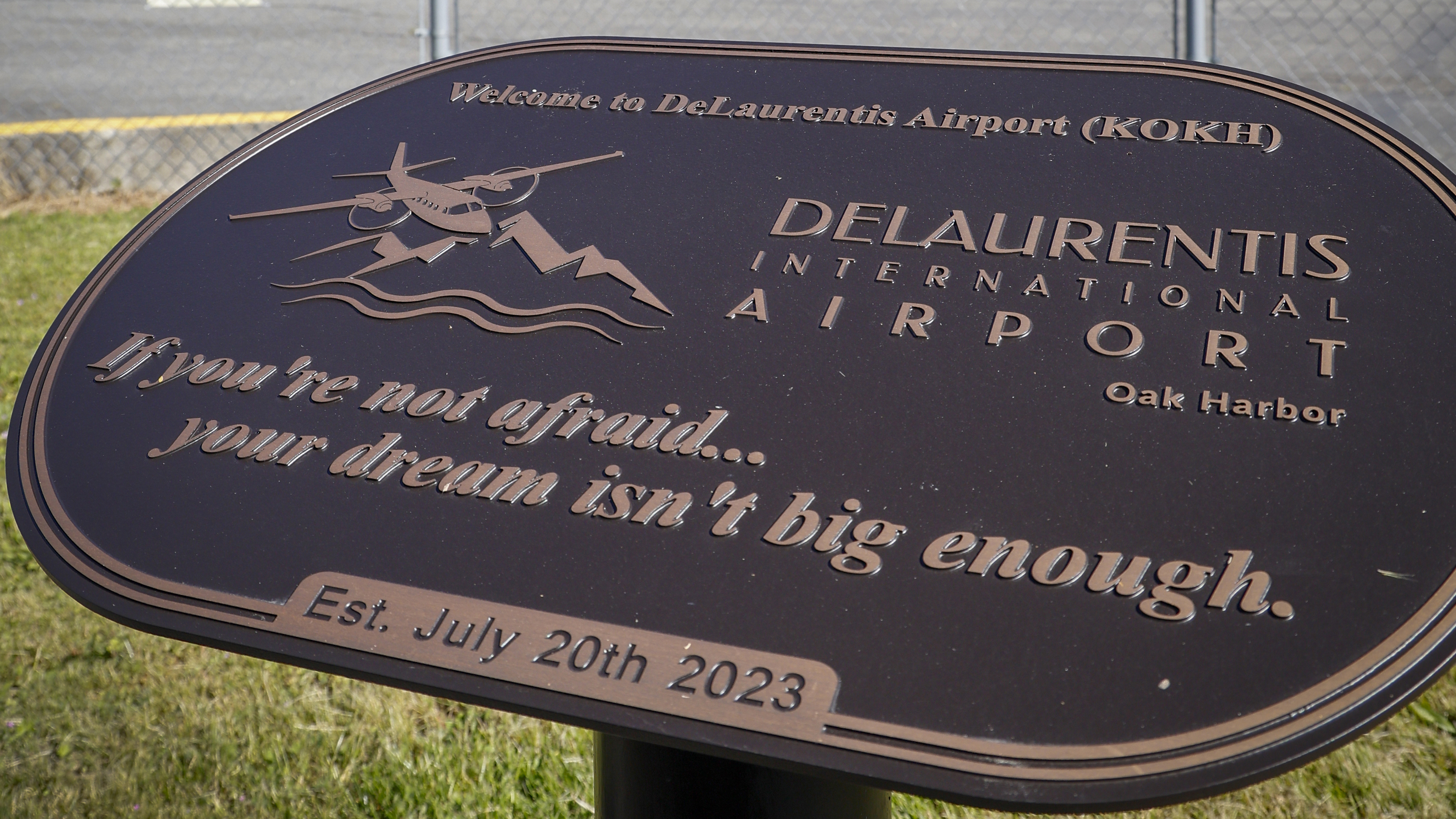 DeLaurentis’s motto is “If you’re not afraid, your dream isn’t big enough,” and that applies to his renovated airport.