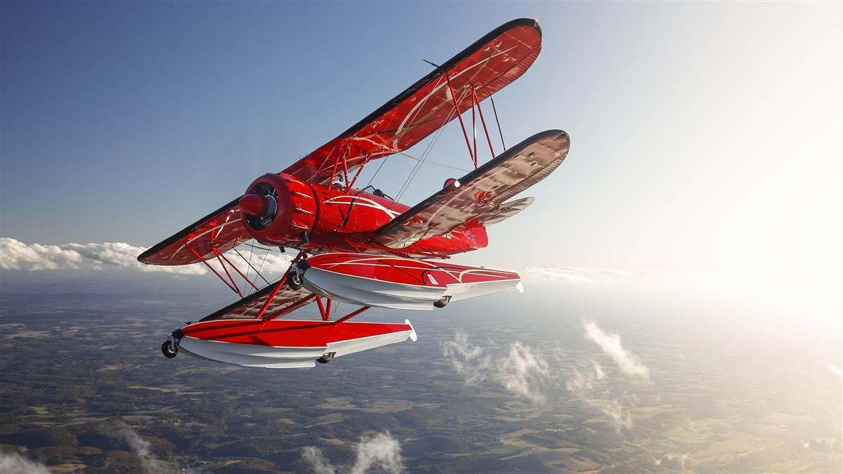Love Aerobatics Heartbeat Biplane Loop Aviation Pilot Gift