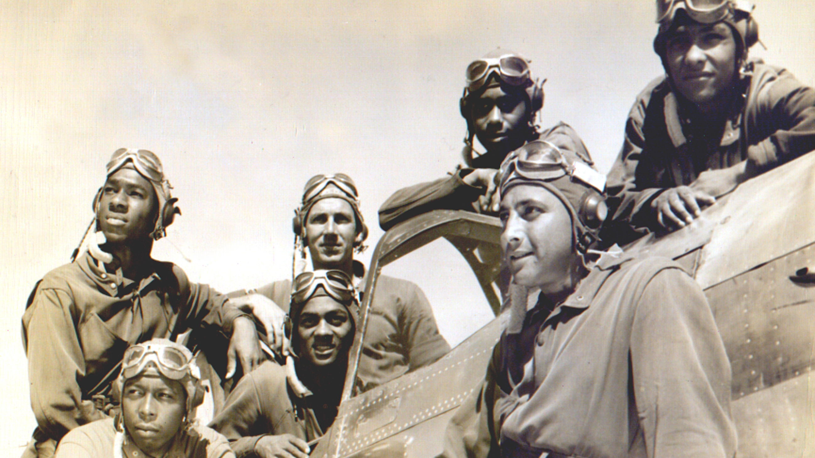 Photos from the Library of Congress chronicle the history of the first Black military airmen in the United States.