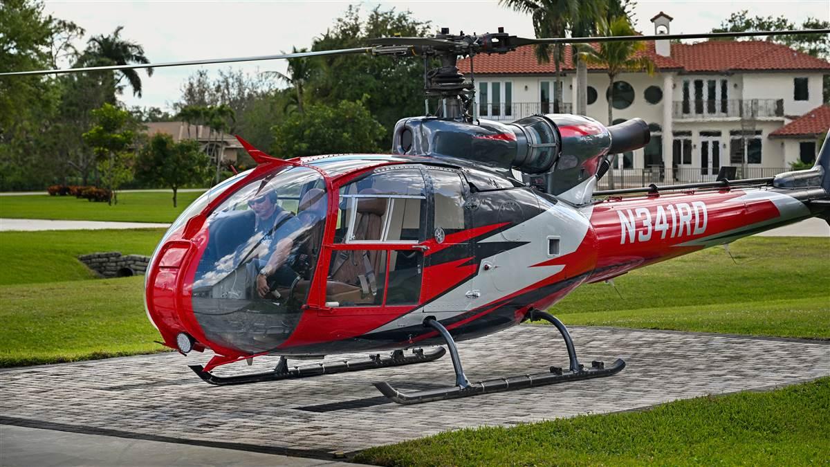 Residents have "toys" that range from light GA aircraft to high-end helicopters and more. 