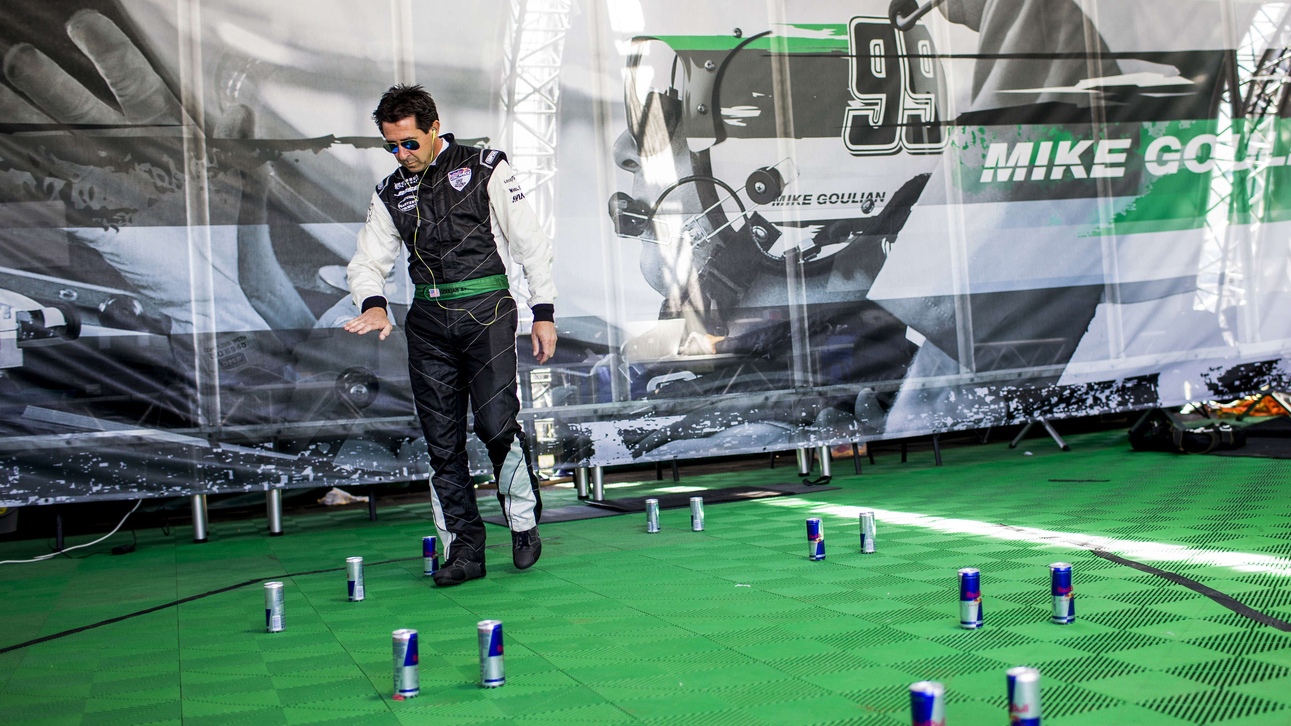 Aerobatic pilot Michael Goulian maps out his maneuvers before his performance at the Red Bull Air Race World Championship in Chiba, Japan. Photo courtesy of SAMO VIDIC / RED BULL CONTENT POOL