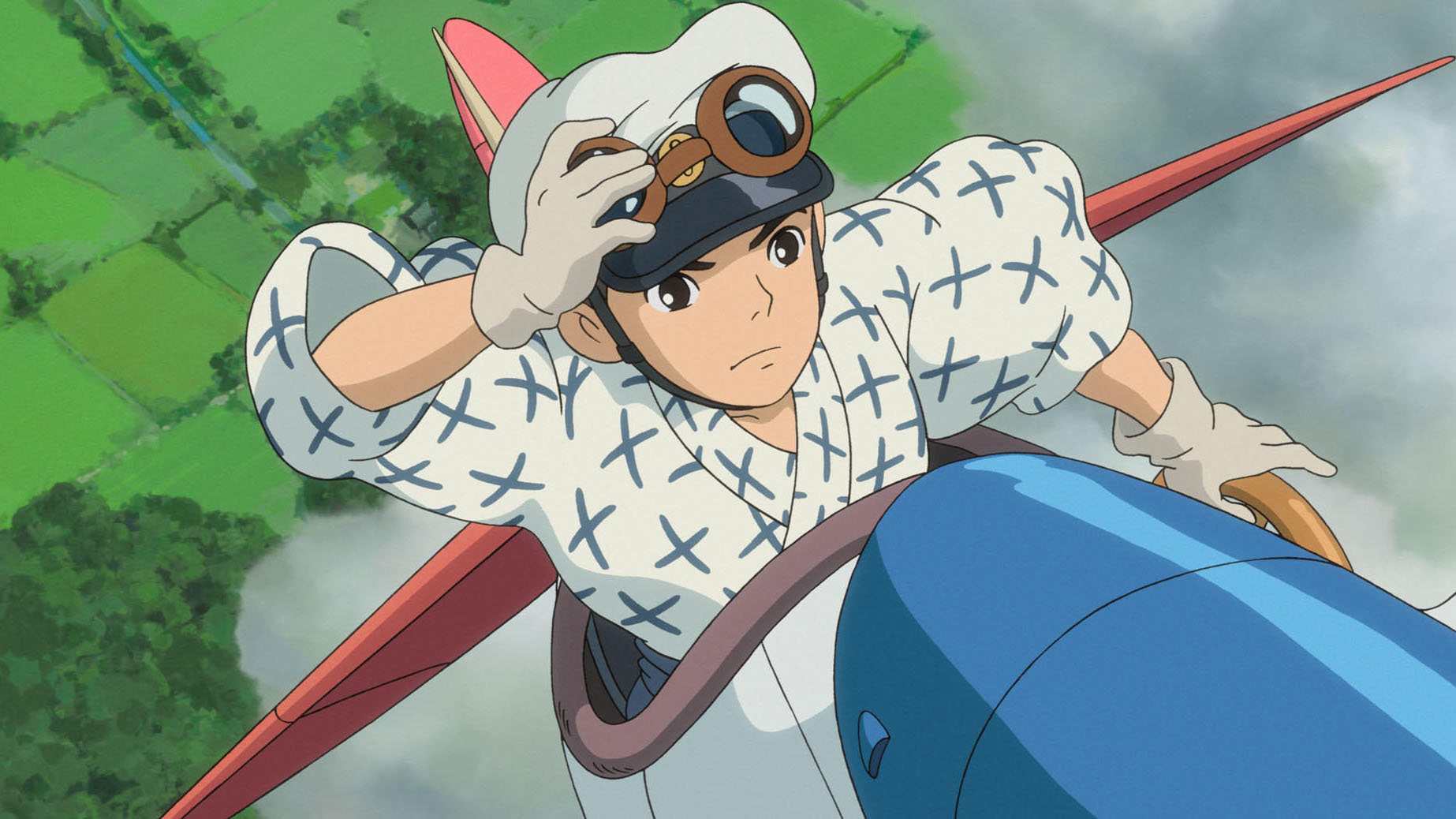 First flight from The Wind Rises. Photo courtesy of Studio Ghibli