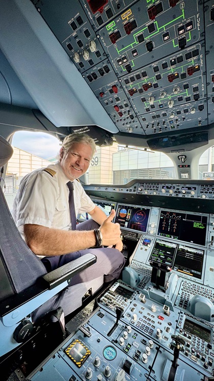 Paul Zwatz is a senior first officer for Lufthansa Airlines who takes his layovers not-so-seriously, finding fun spots to get back in touch with his general aviation roots. Photo courtesy of Paul Zwatz