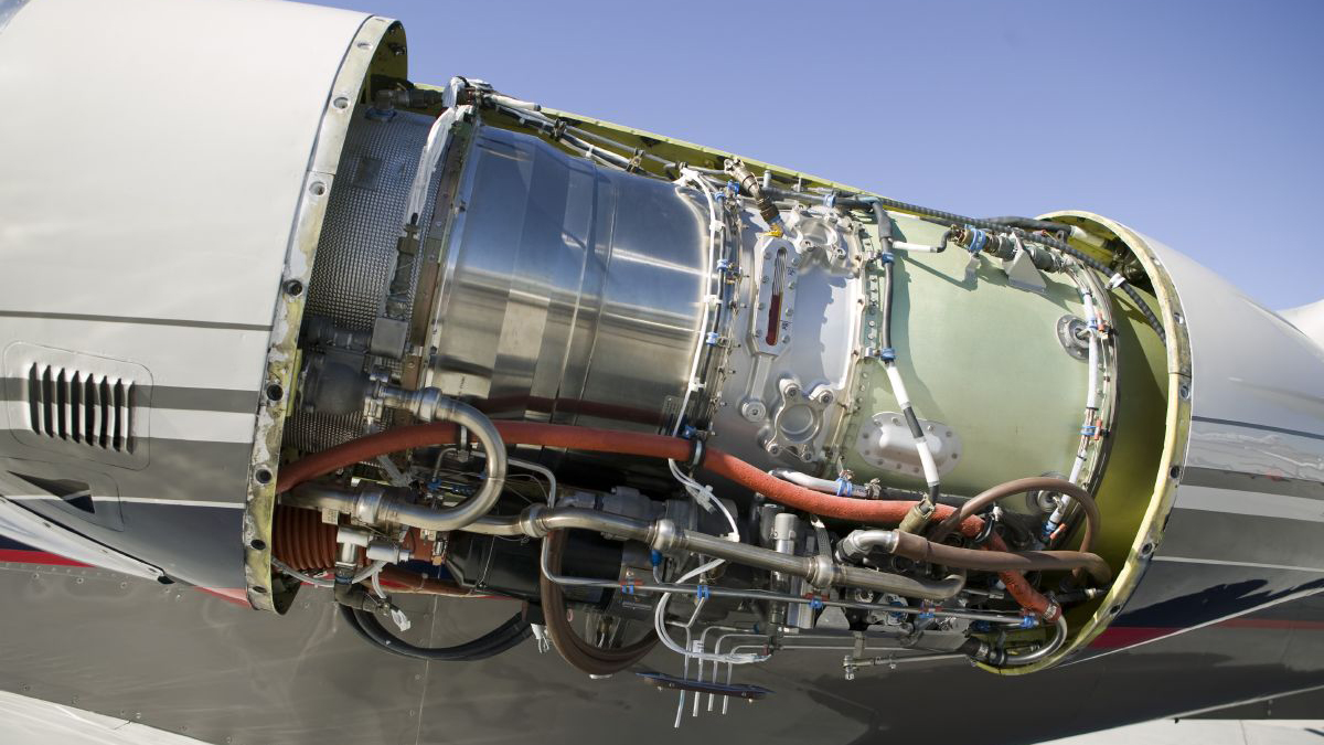 Every component of a turbofan engine has a required inspection, overhaul, or replacement interval that is not optional. Photo by Mike Fizer