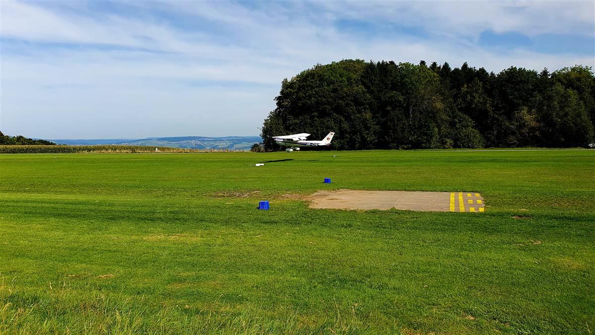 Buttwil Airport on Lindenburg Hill. Photo by Pilar Wolfsteller.