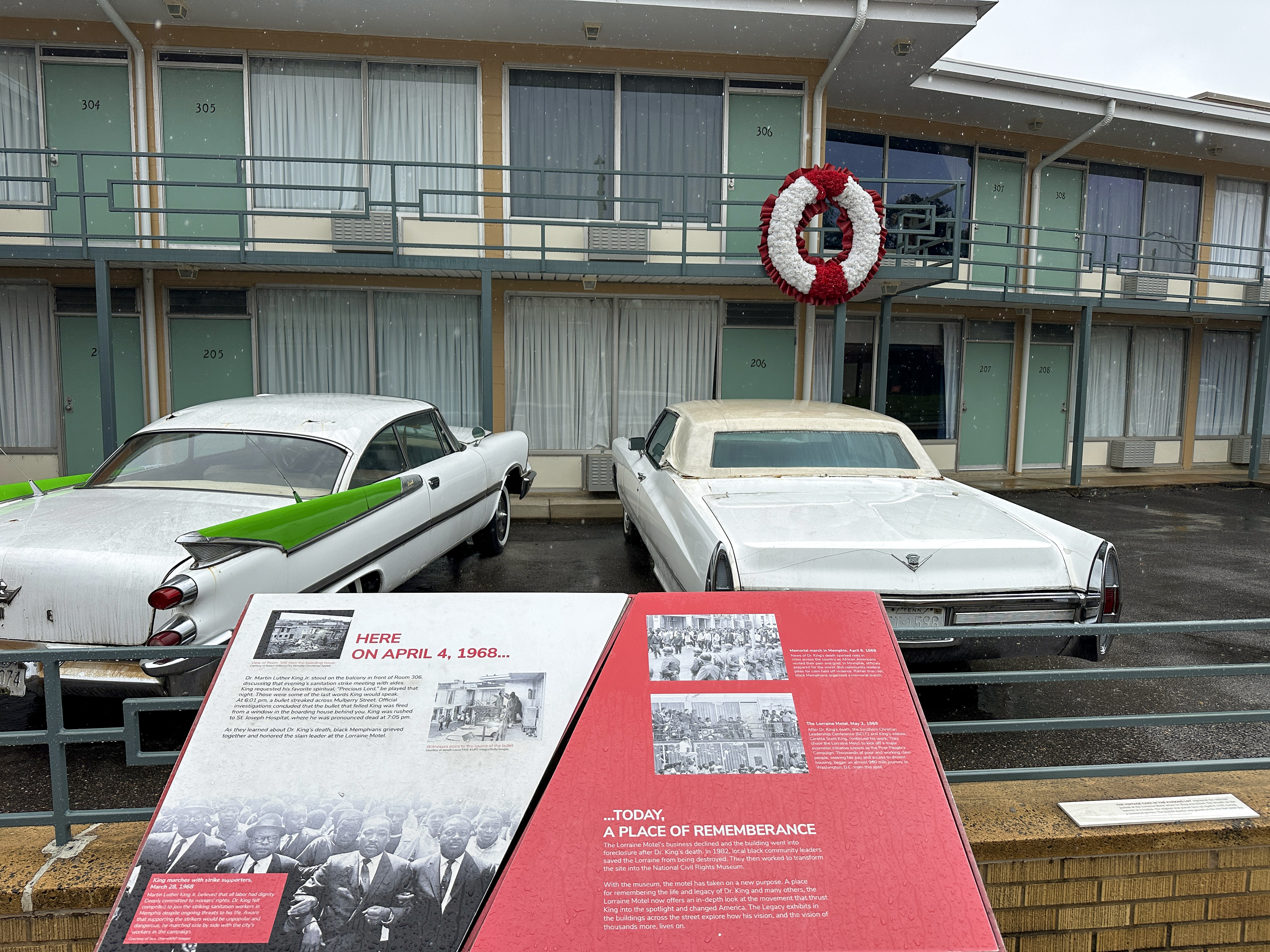 Music and great food can be found on Beale Street, while history (such as the Lorraine Motel where Martin Luther King Jr. was killed) is everywhere throughout the city.