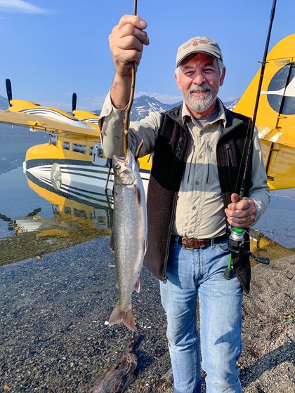 Kepler catches dinner. Photo by Doug Devries.