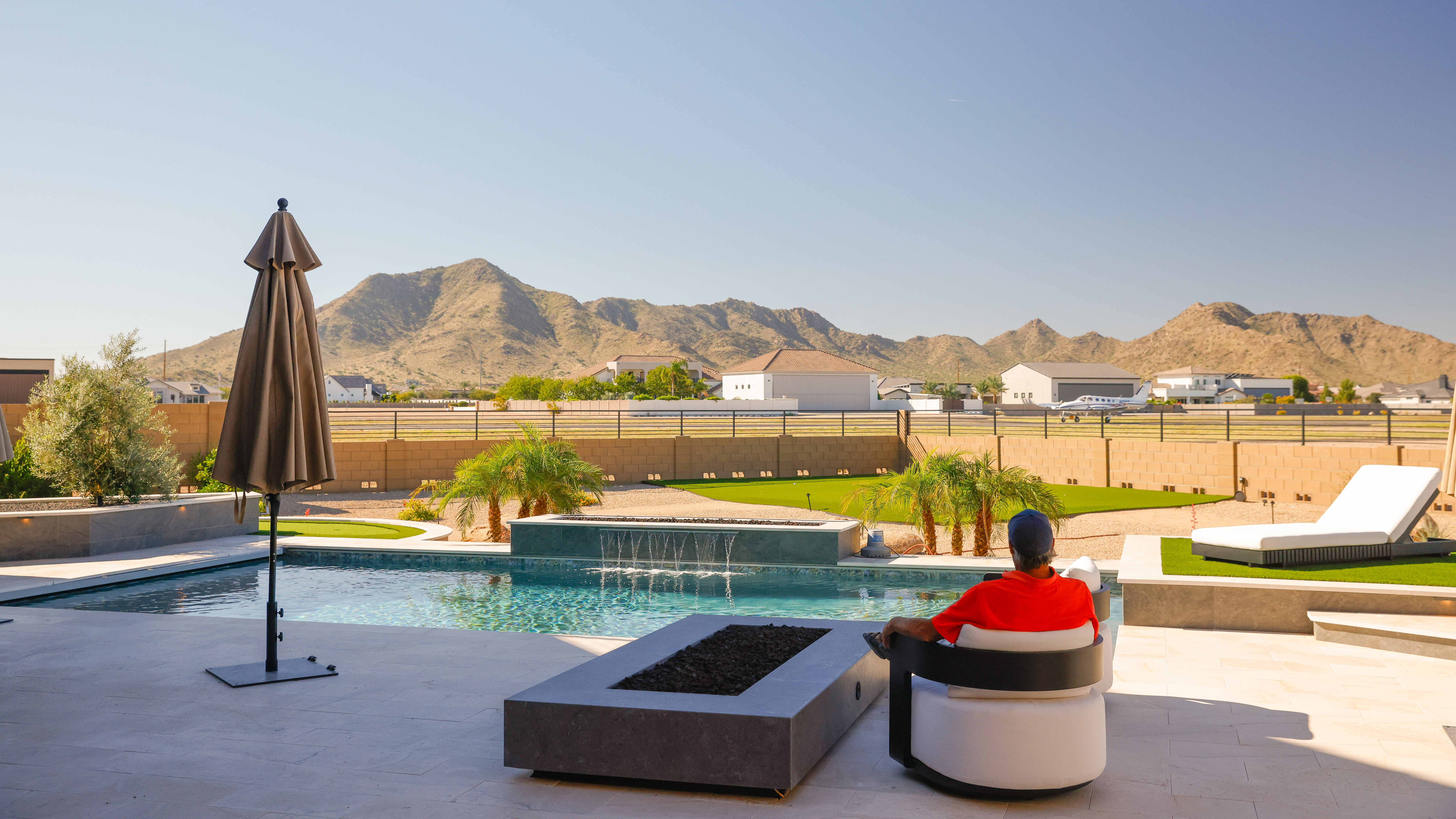 Gracious living at Pegasus includes stunning views.