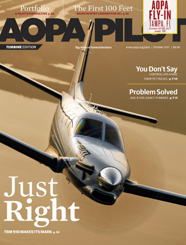 October AOPA Turbine Pilot