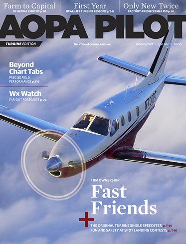 AOPA Turbine Pilot magazine June 2021