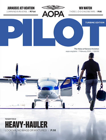 AOPA Turbine Pilot magazine February 2022