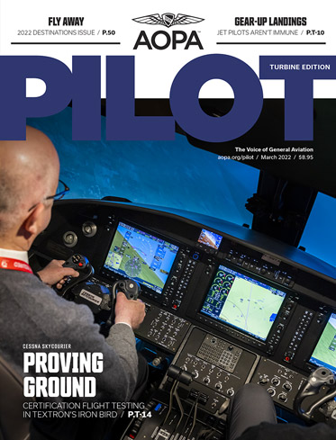 AOPA Turbine Pilot magazine March 2022