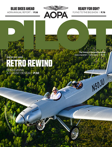 June 2023 issue of AOPA Pilot magazine