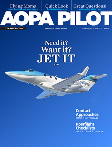 AOPA Turbine Pilot magazine May 2021