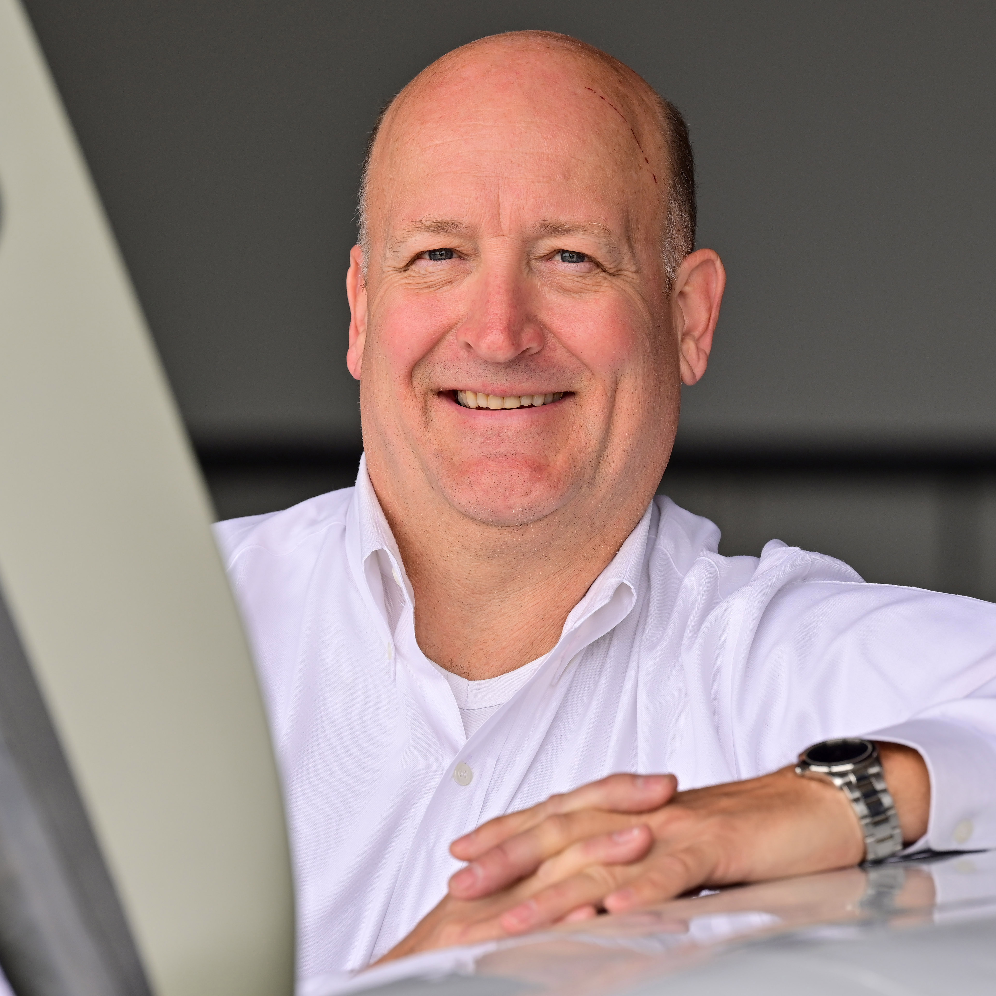 AOPA Northwest Mountain Regional Manager Brad Schuster at Frederick, Maryland, April 25, 2022. Photo by David Tulis.