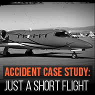 accident case study just a short flight