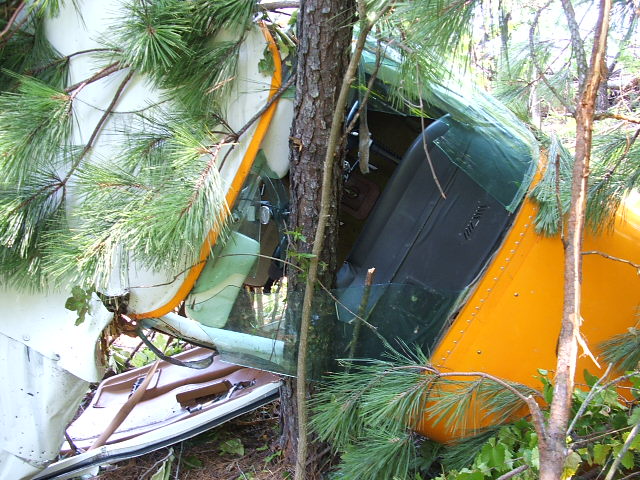 There I was...Jim Johnson Accident Scene (cockpit)