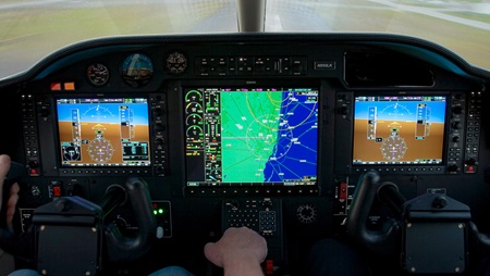 A technically advanced airplane has an electronic primary flight display, multifunction display and two-axis autopilot. Now, training in a TAA may be logged toward a commercial pilot certificate in a single-engine airplane.