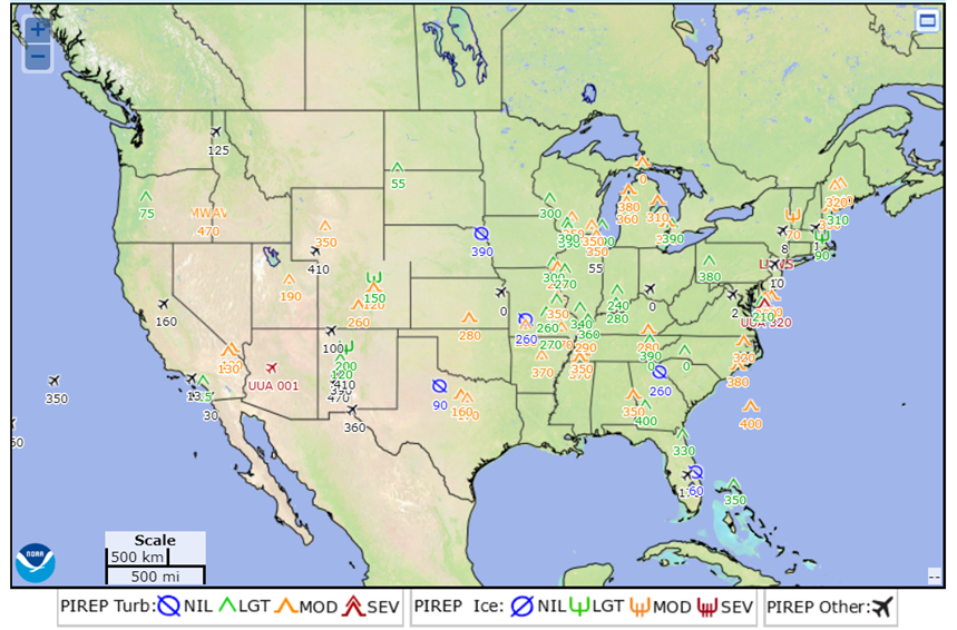Elements of a Pirep AOPA