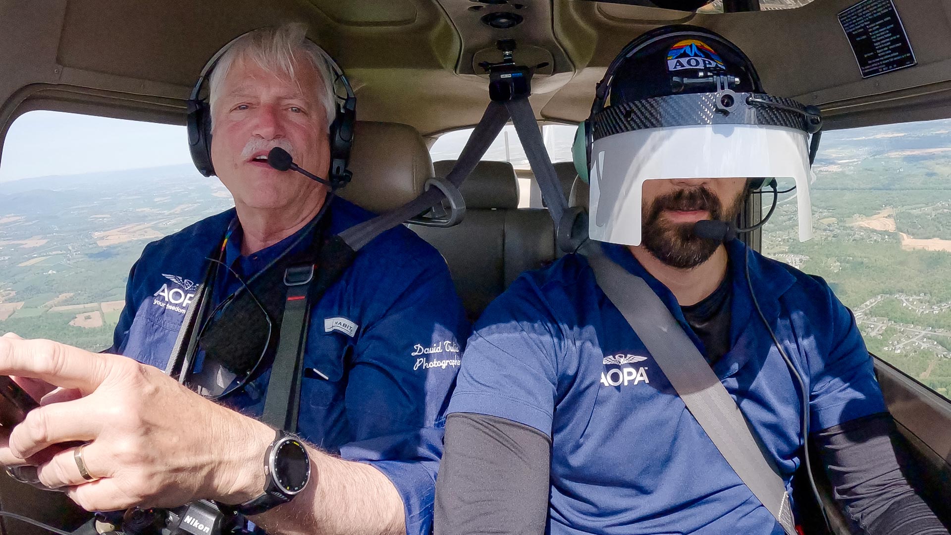 Icarus VFR into IMC Simulation Faceshield 2025