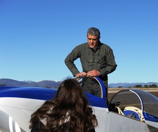 Michel Gordillo plans to fly a modified Van's Aircraft RV-8 around the world via the North and South Poles. Photo courtesy SkyPolaris.org. 