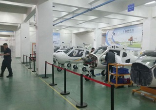 The AeroJones factory in Taichung, Taiwan, is a modern facility that is approved for aircraft production and equipped with state-of-the-art machinery. Photo courtesy of Flight Design USA. 