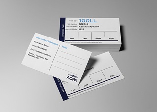 The AOPA Air Safety Institute is taking misfueling awareness a step further by providing AOPA members with a download link for customizable cards pilots can print and hand to fuel line personnel.